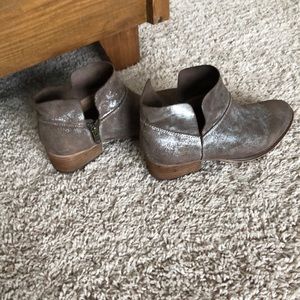 Seychelles Ankle bootie gray/silver/pewter